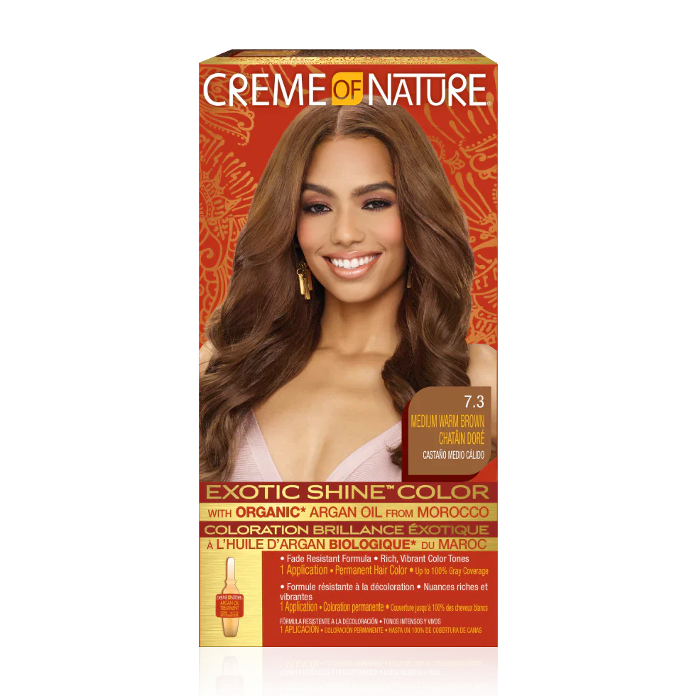 Creme of Nature Exotic Shine Color with Argan Oil | Vibrant Nourished Hair - Image 5