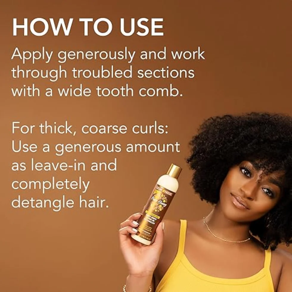 Creme Of Nature Pure Honey Knot Away Leave-In Detangler 236ml | Smooth & Detangle - Image 6