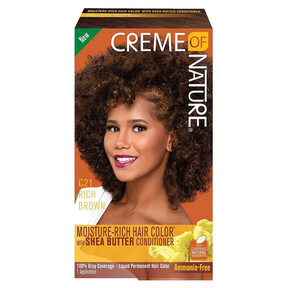 Creme of Nature Moisture Rich Hair Color | Shea Butter 1 Application Kit - Image 4