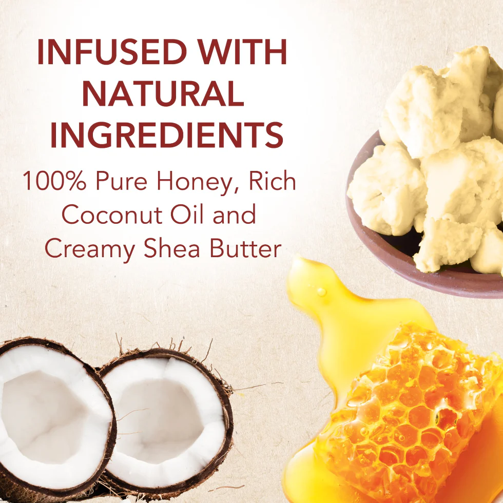 Creme Of Nature Pure Honey Shampoo 355ml | Moisturizing Dry Defense Shine - Image 3