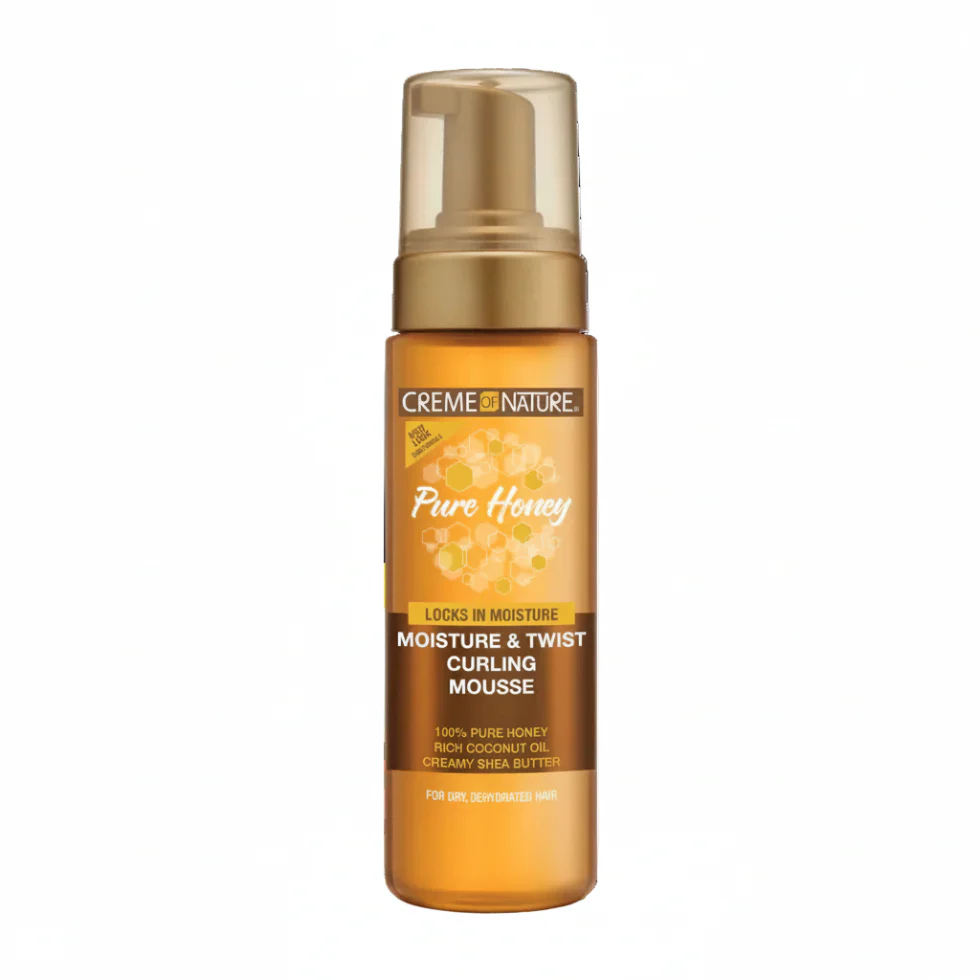 Creme Of Nature Pure Honey Curling Mousse 7oz | Define & Hydrate Curls