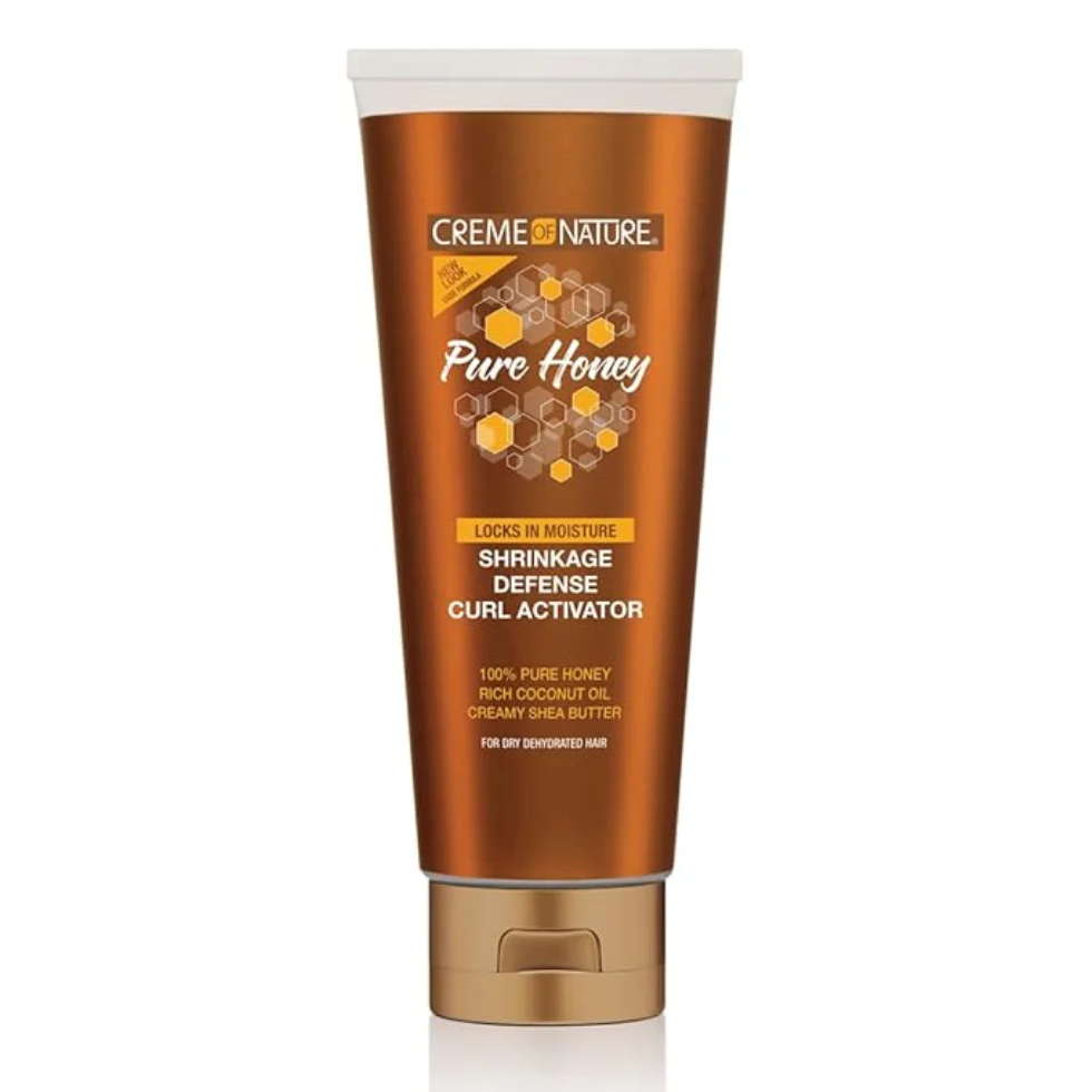 Creme Of Nature Pure Honey Curl Activator 310ml | Shrinkage Defense & Definition