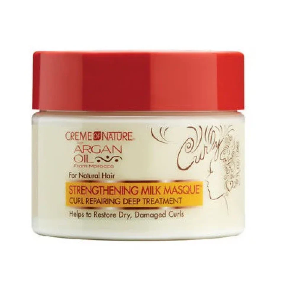 Creme Of Nature Argan Oil Strengthening Milk Masque 326g | Hydrate & Restore