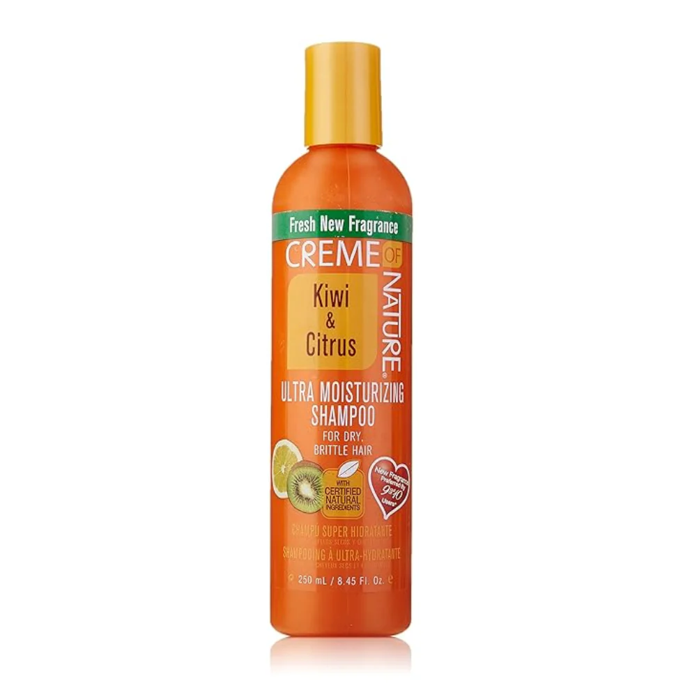 Creme Of Nature Kiwi & Citrus Moisture Shampoo 250ml | Hydrating Cleanse