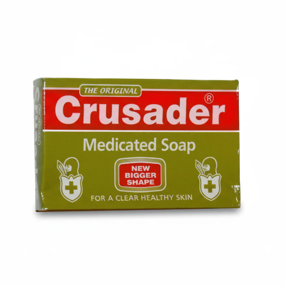 Crusader Medicated Soap 80g | Antibacterial Skin Cleansing Soap