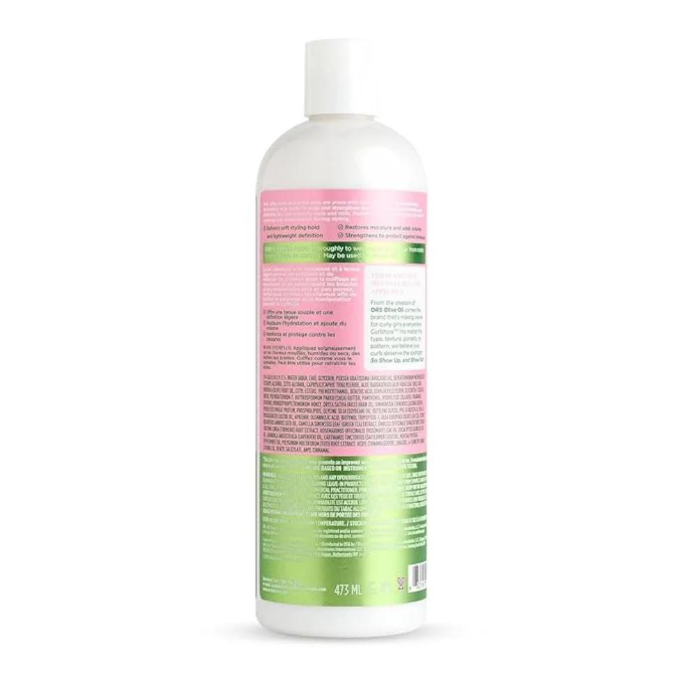 Curl Show Curl Style Milk 473ml | Hydrate Nourish Define Soft Low Porosity Curls - Image 2