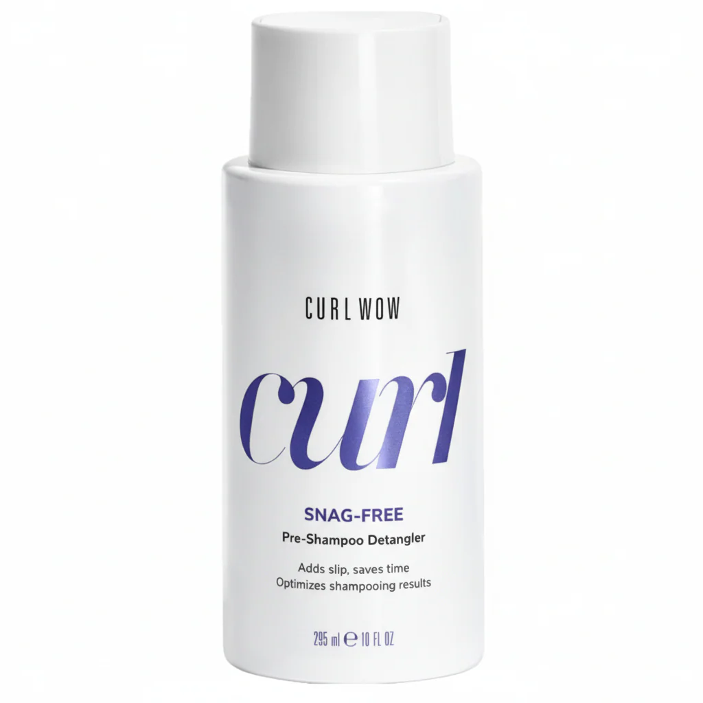 CURL WOW Curl Snag-Free Pre-Shampoo Detangler 295ml – Tangle-Free, Frizz-Free Curly Hair Care