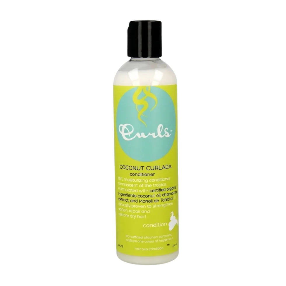 Curls Coconut Curlada Conditioner 8oz | Hydrating & Frizz-Free Curl Care