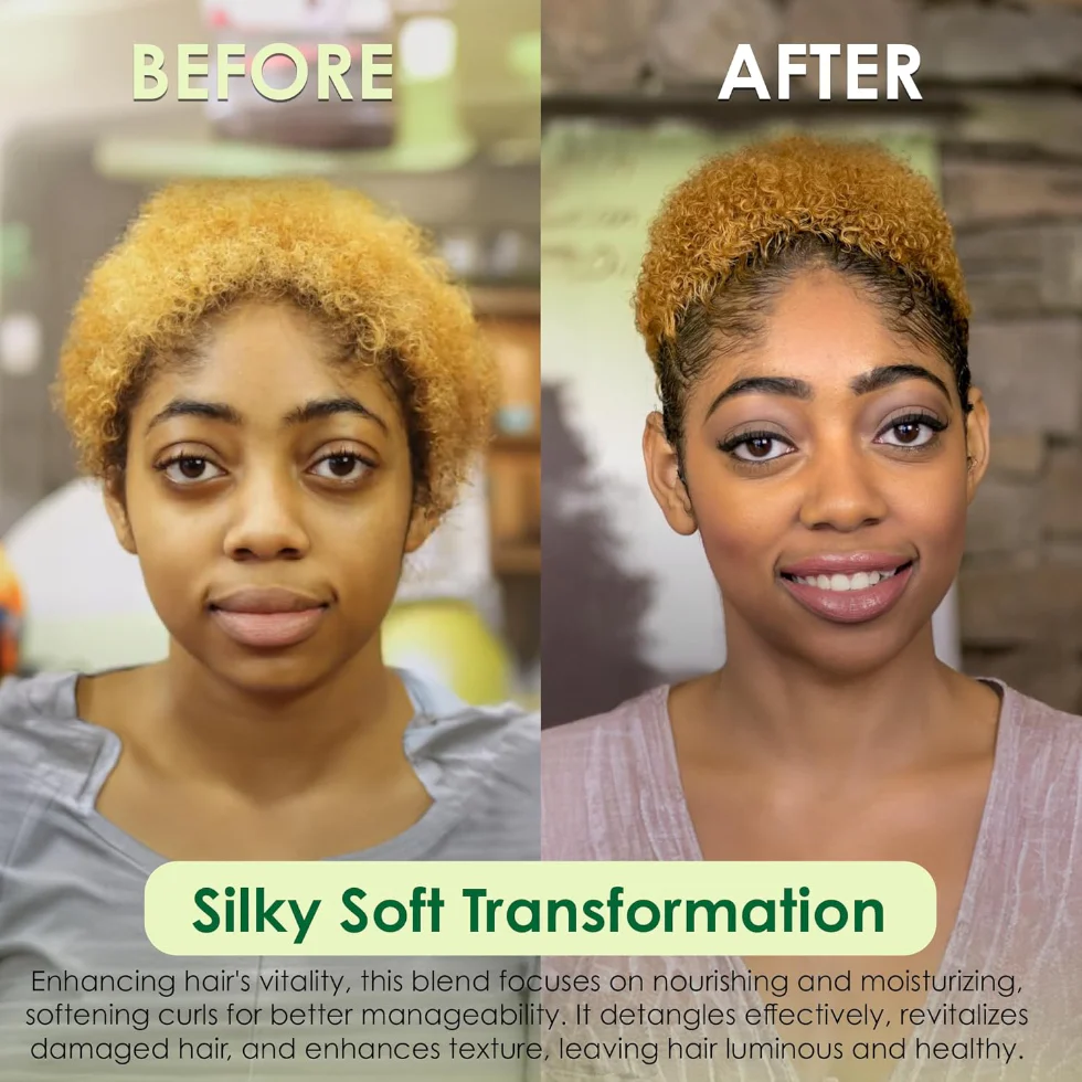 BioCare Texturizer Hair Softener | Soften, Shine & Define Natural Curls - Image 3