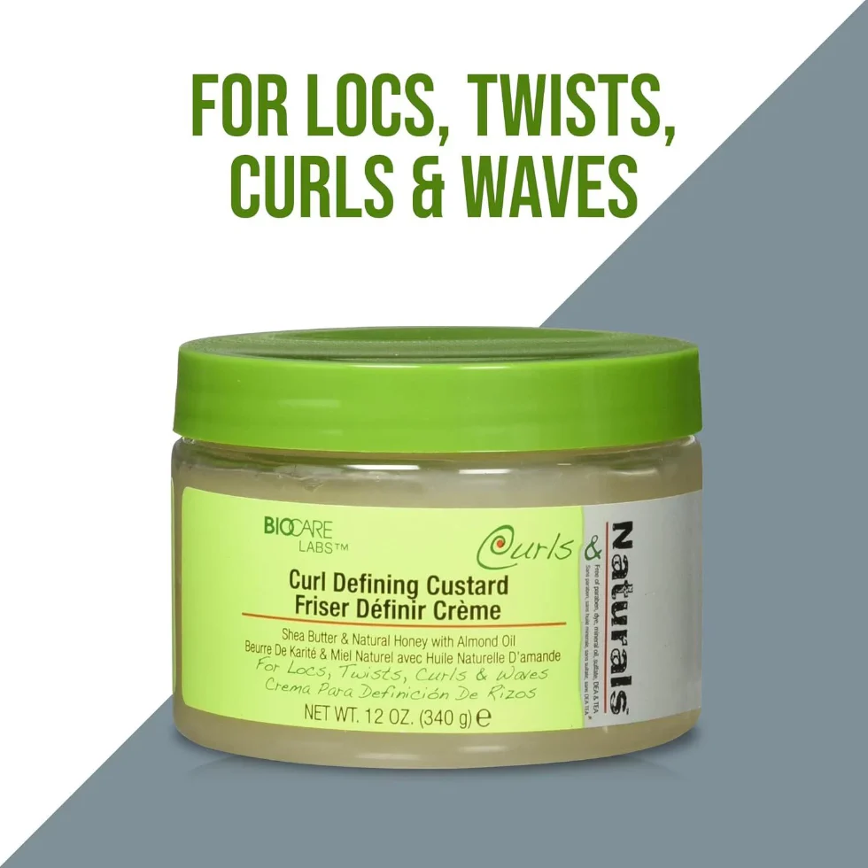 BioCare Curl Defining Custard 340g | Honey & Shea Oil Perfect Curl Styling - Image 3