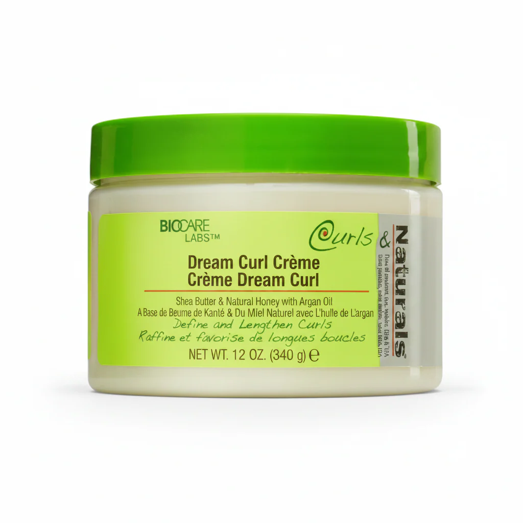 Curls & Naturals Dream Curl Creme 12oz | Define, Hydrate & Frizz Control