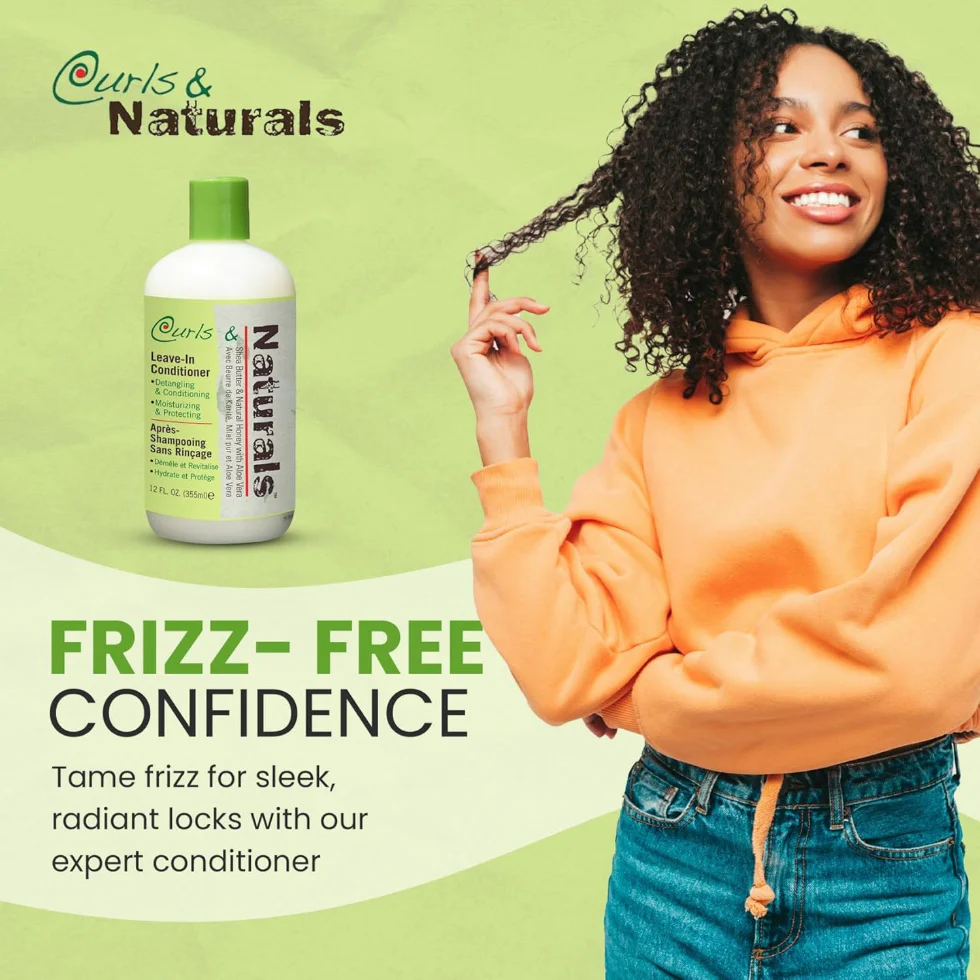 BioCare Leave-In Conditioner 12oz | Hydrate, Detangle & Define Curls - Image 4