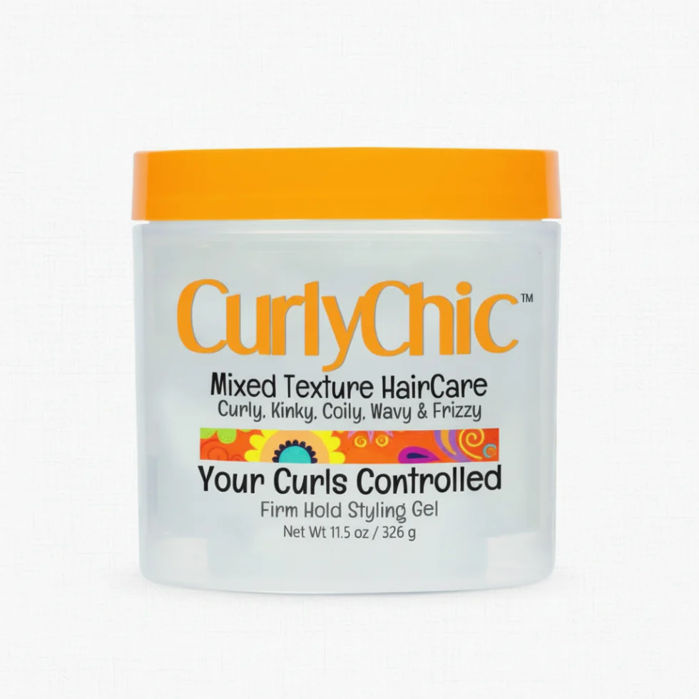 Curly Chic Firm Hold Styling Gel 330g | Define & Control Frizz Curls