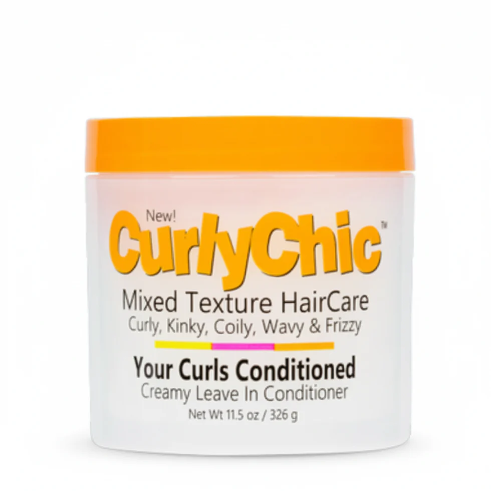 Curly Chic Leave-In Conditioner 340g | Hydrate & Define Curly Hair Care