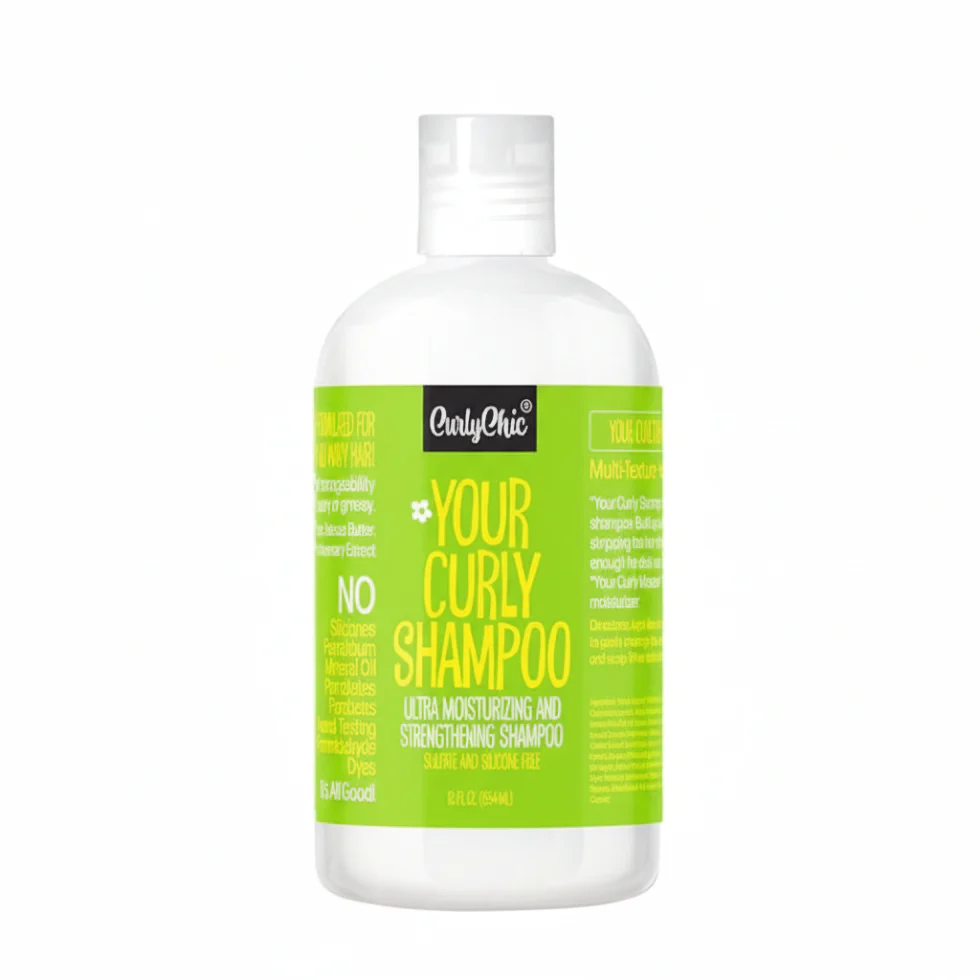 Curly Chic Curly Shampoo 356ml | Sulfate-Free Gentle Curl Cleanse Shampoo