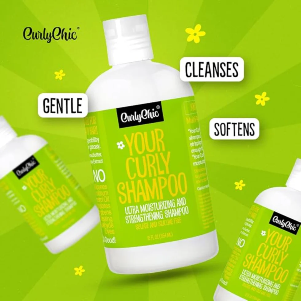 Curly Chic Curly Shampoo 356ml | Sulfate-Free Gentle Curl Cleanse Shampoo - Image 5