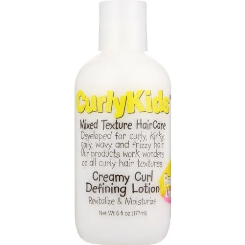 Curly Kids Mixed Texture Hair Care Creamy Curl Defining Lotion 6oz/177ml | Revitalize & Moisture