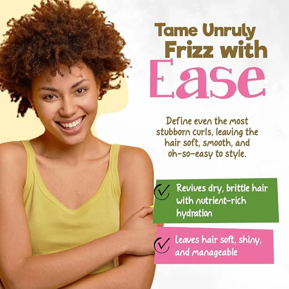 Curly Chic Rice Water Moisturizing Milk 356ml | Hydrate & Detangle Curls - Image 2