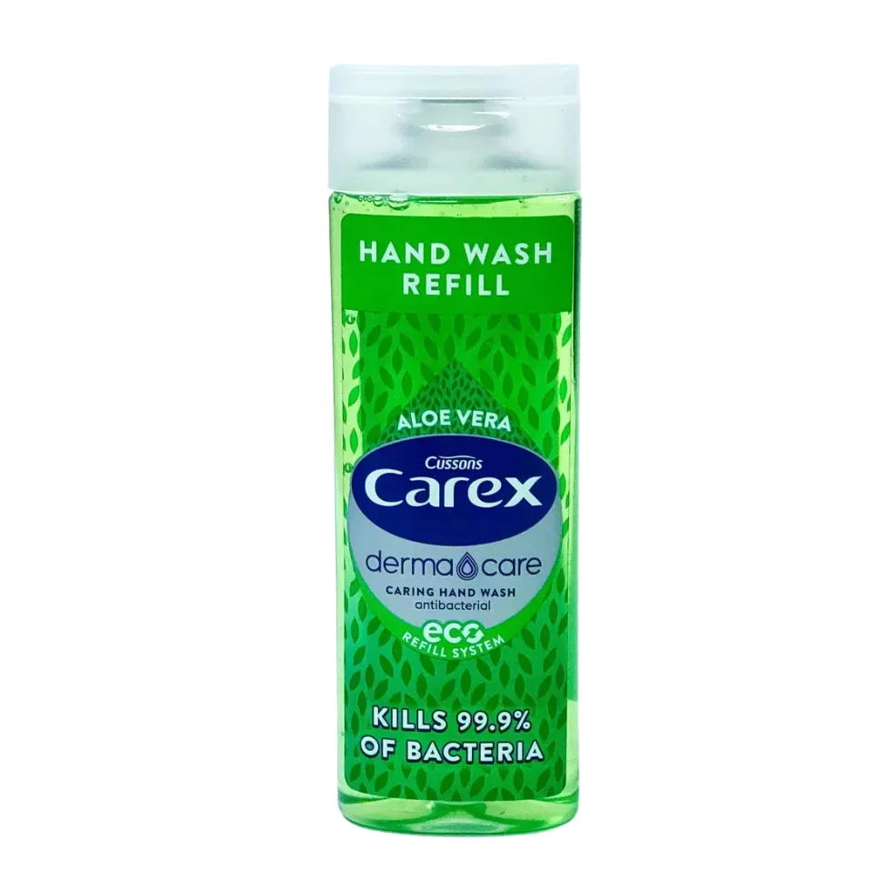 Carex Handwash Refill 250ml | Antibacterial Liquid Soap Refill Pack