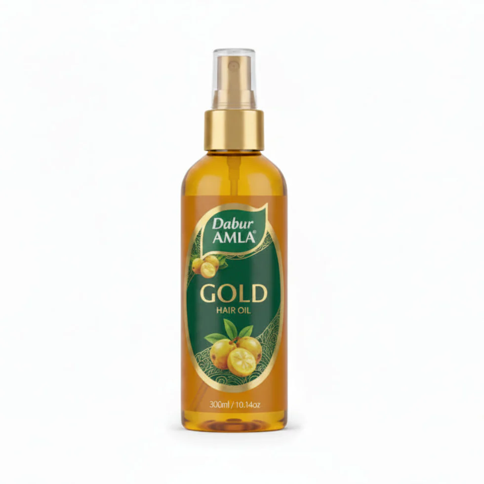 Dabur Amla Gold Hair Oil 200ml | Strengthen & Nourish Hair Growth Care