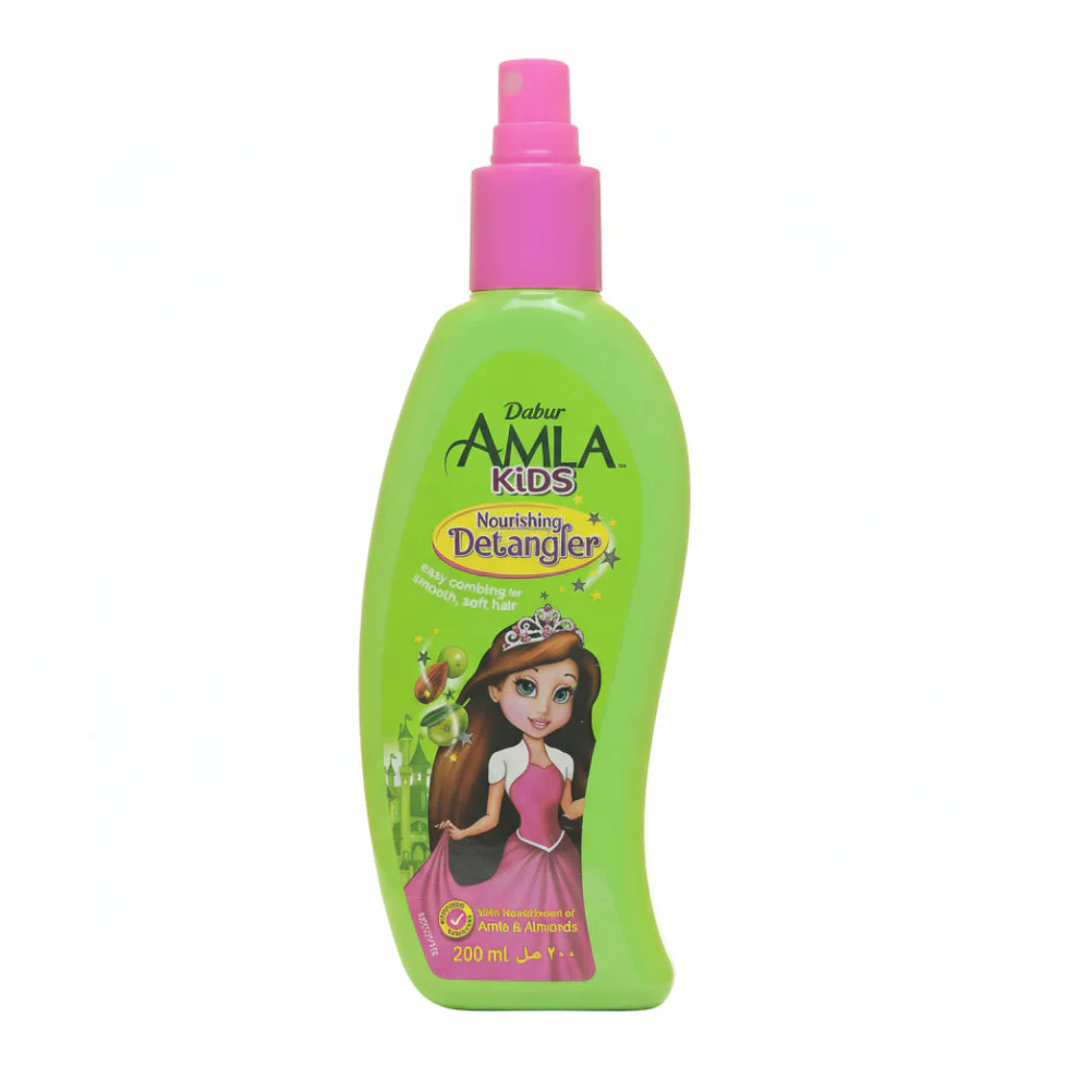 Dabur Amla Kids Nourishing Detangler 200ml | Tear-Free Gentle Hair Care