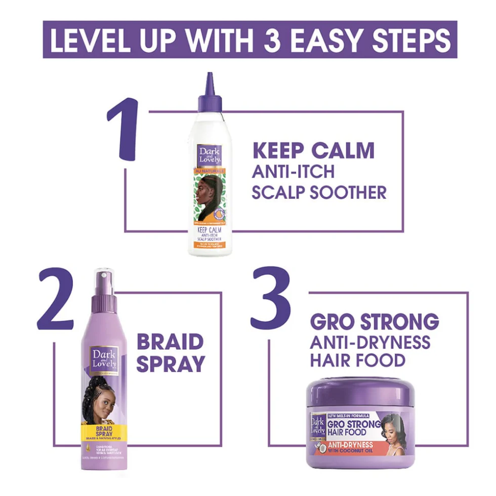 Dark & Lovely Braid Spray 250ml | Moisture & Freshness for Braids - Image 2