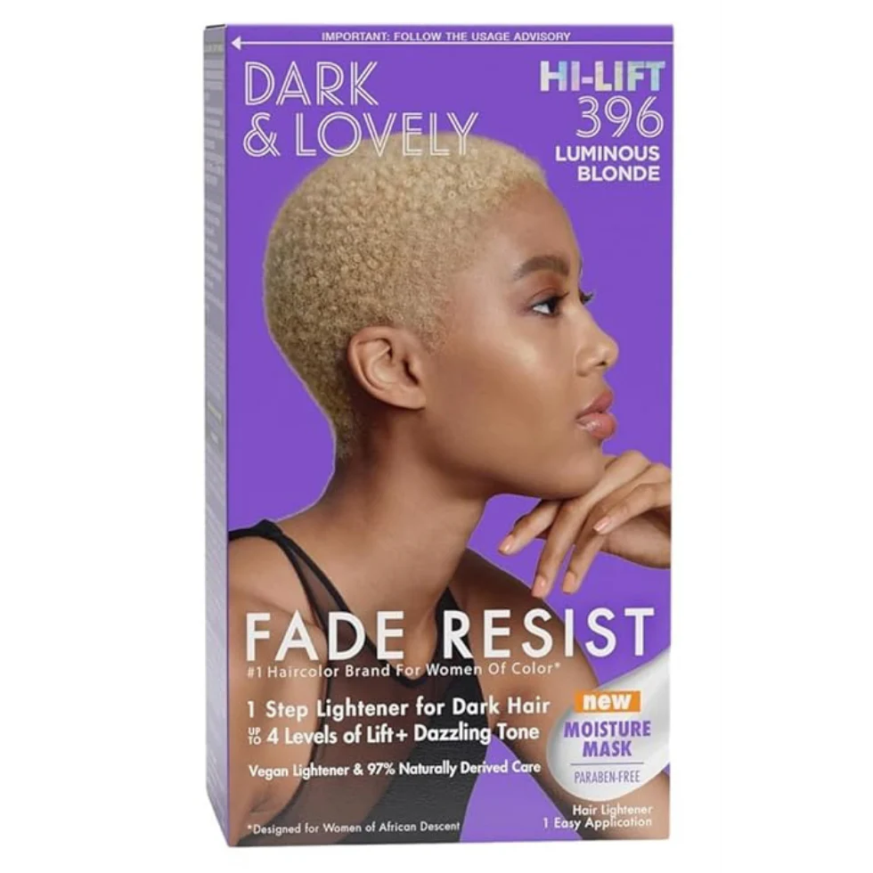 Dark & Lovely Fade Resist Hair Color | Rich Blonde Shade Long-Lasting Dye