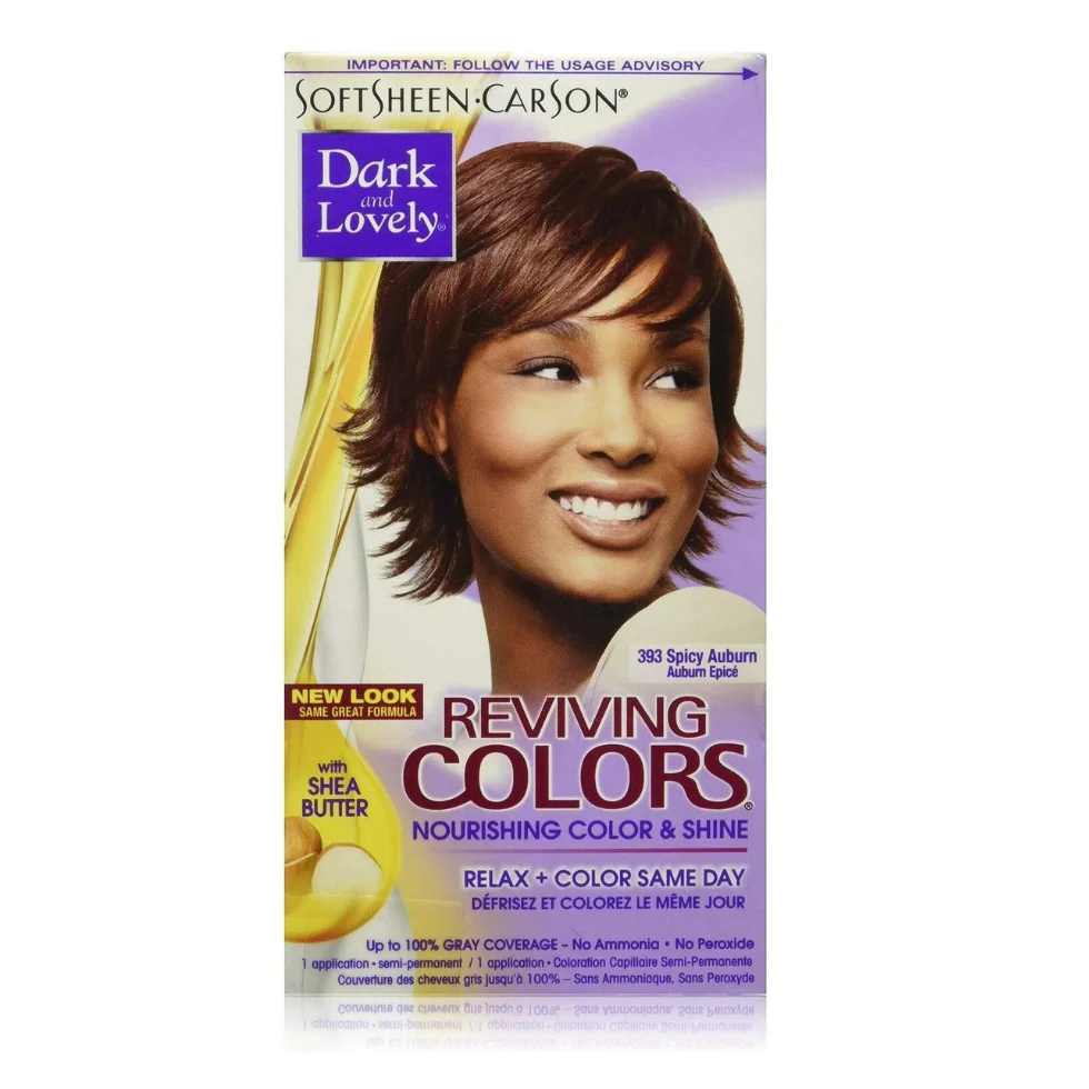 Dark & Lovely Reviving Colors Nourishing Color & Shine | Vibrant Hair Color Treatment