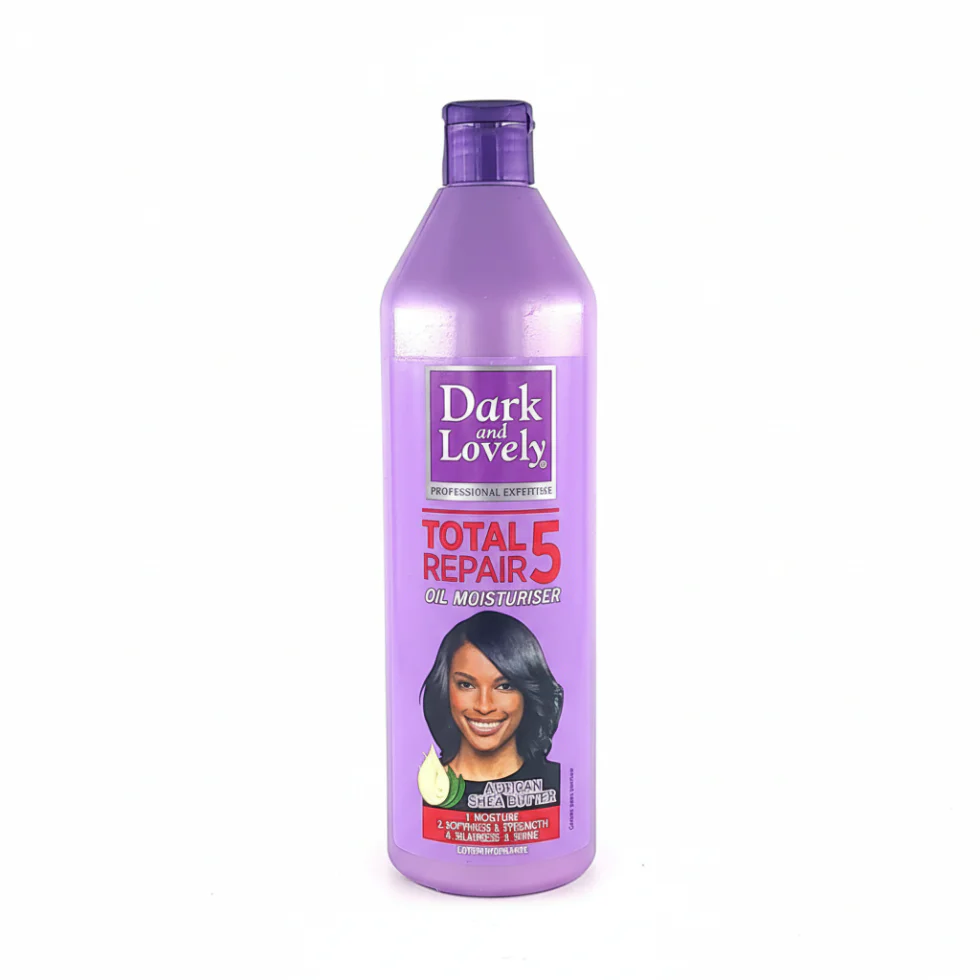 Dark & Lovely Total Repair 5 Oil Moisturiser 500ml | Shea Butter Hair Care