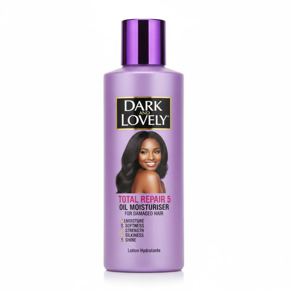 Dark & Lovely Total Repair 5 Oil Moisturiser 500ml | Shea Butter Hair Care - Image 2