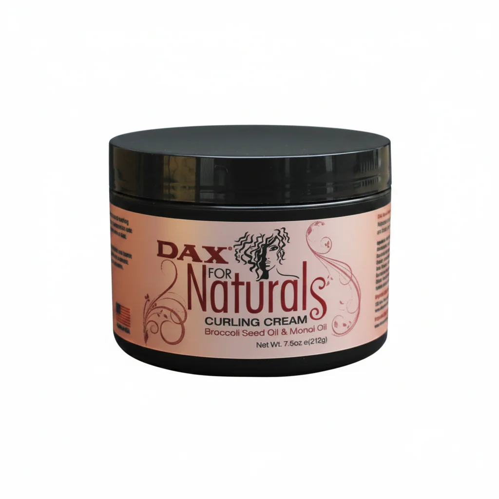 DAX Naturals Curling Cream 7.5oz | Define Curls with Broccoli & Monoi Oil