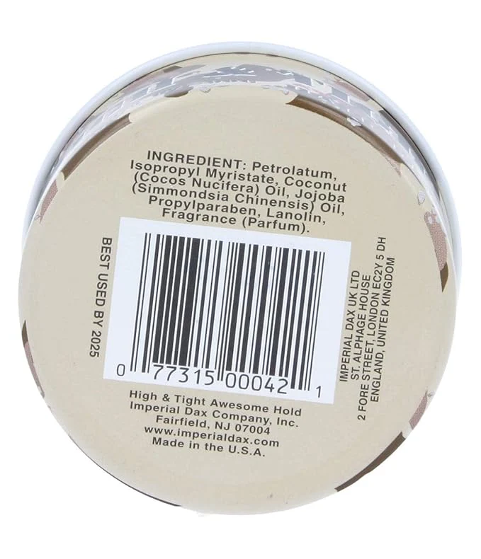 DAX High & Tight Awesome Hold Hairdress 3.5oz | Strong Hold Hair Styling - Image 3