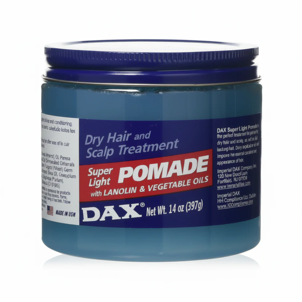 DAX Super Light Pomade 14oz | Flexible Hold Lanolin & Natural Shine