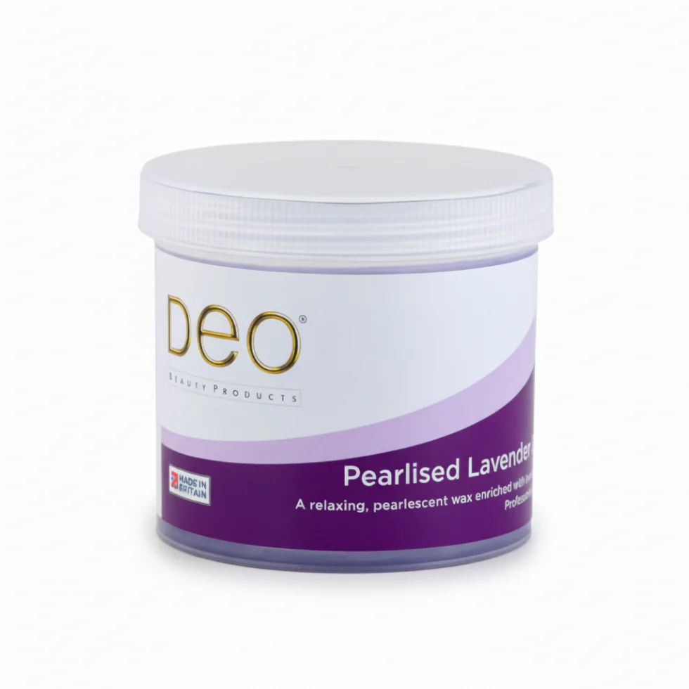 Deo Pearlised Lavender Wax 425g | Gentle Soothing Soft Wax Sensitive Skin