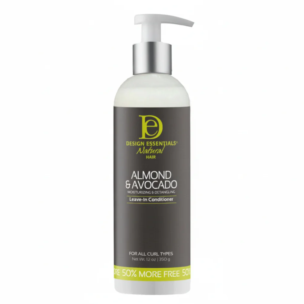 Design Essentials Almond & Avocado Leave-In Conditioner 12oz | Hydrate & Detangle