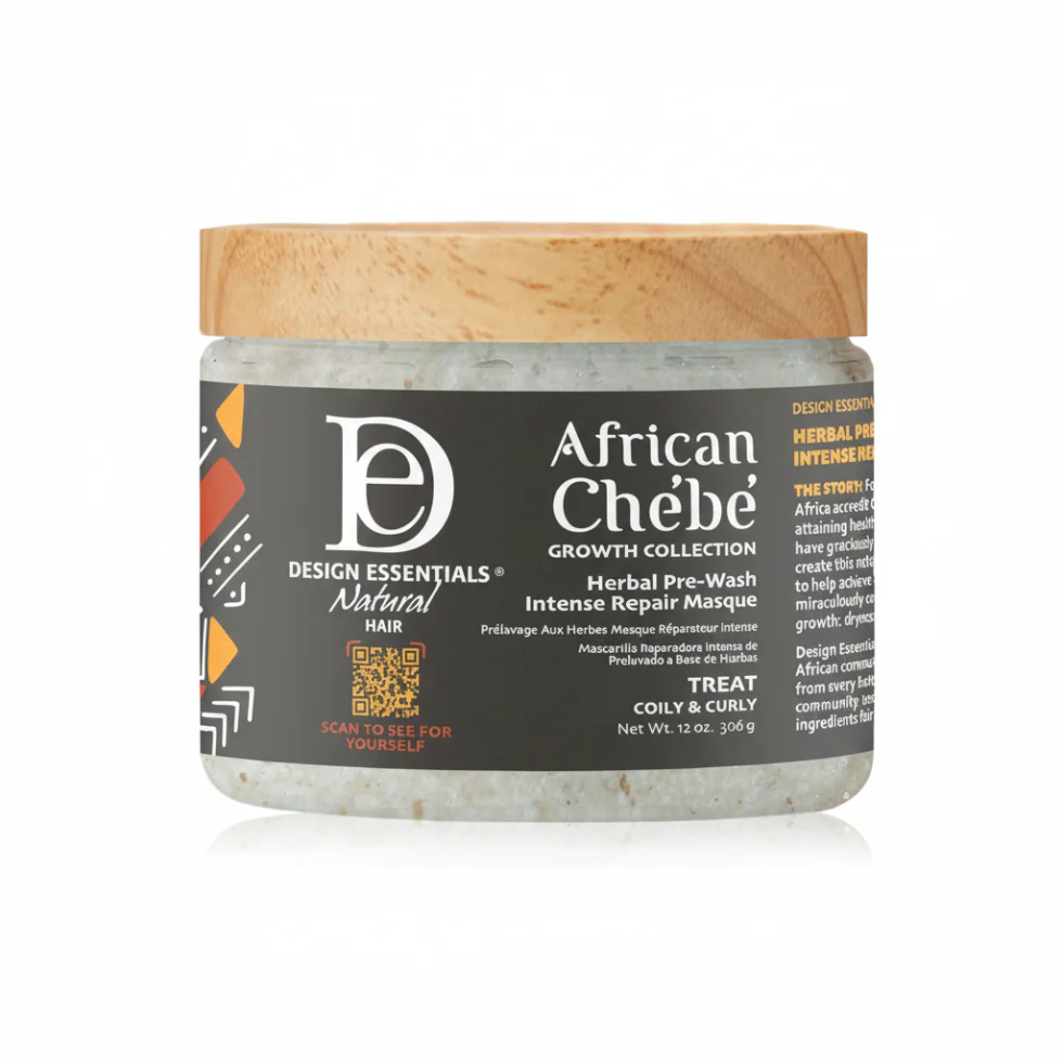 Design Essentials African Chebe Pre-Wash Masque 12oz | Repair & Strength
