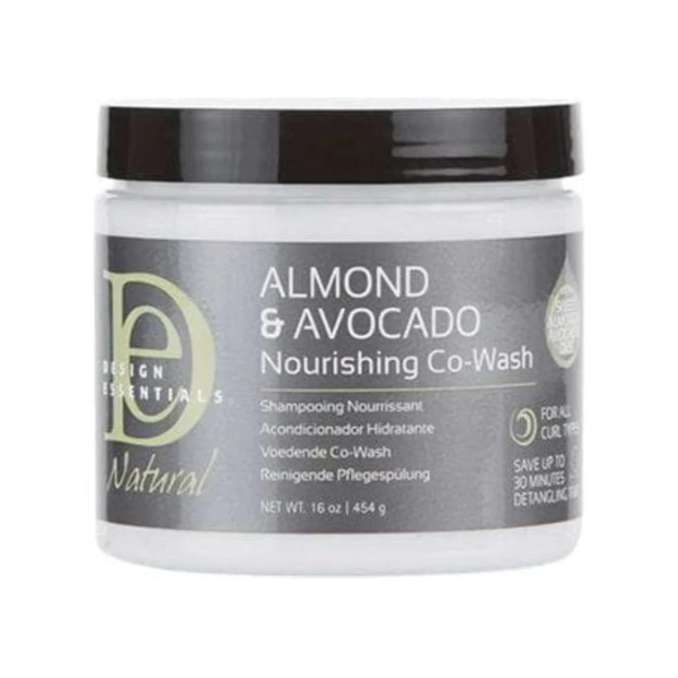 Design Essentials Almond & Avocado Co-Wash 454g | Hydrate & Gentle Cleanse