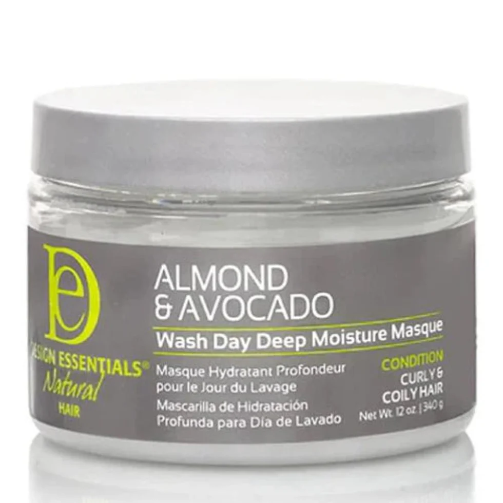 Design Essentials Almond & Avocado Deep Moisture Masque 12oz | Repair & Hydrate