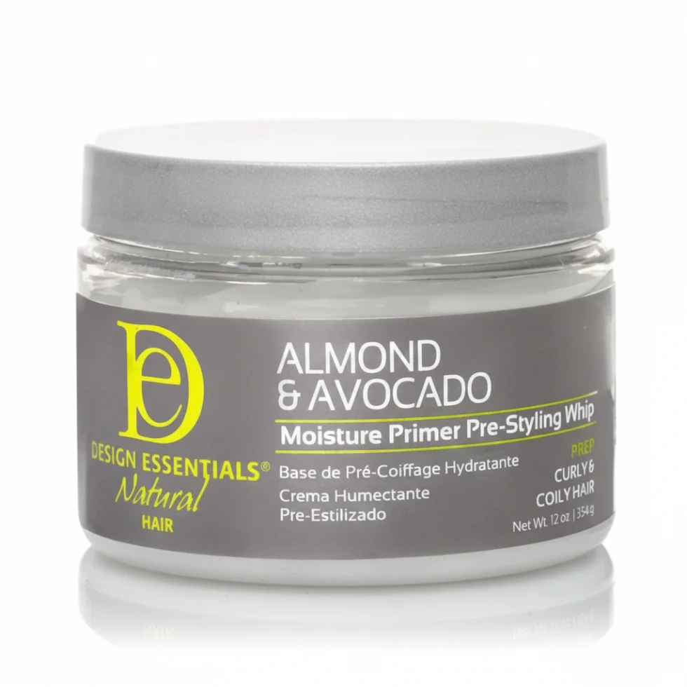 Design Essentials Almond & Avocado Moisture Primer 12oz | Hydrate & Prep Hair