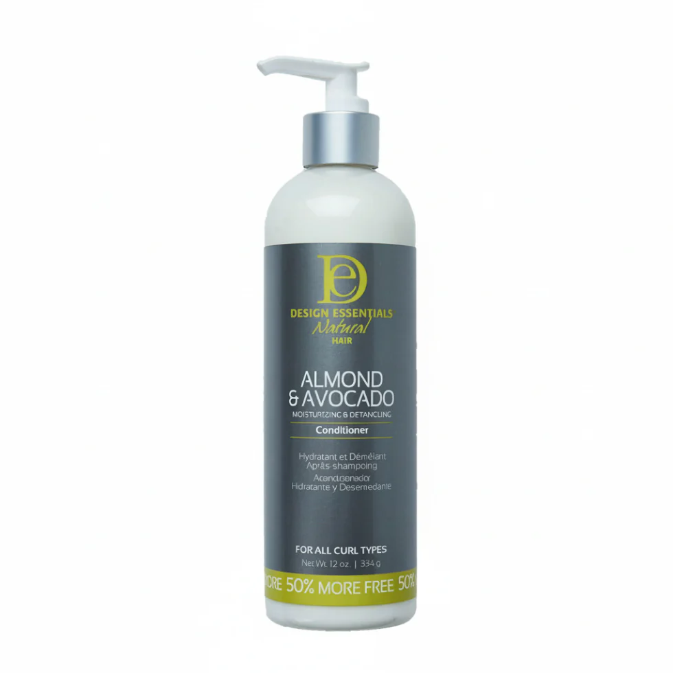 Design Essentials Almond & Avocado Detangling Conditioner 12oz | Hydrate & Soften