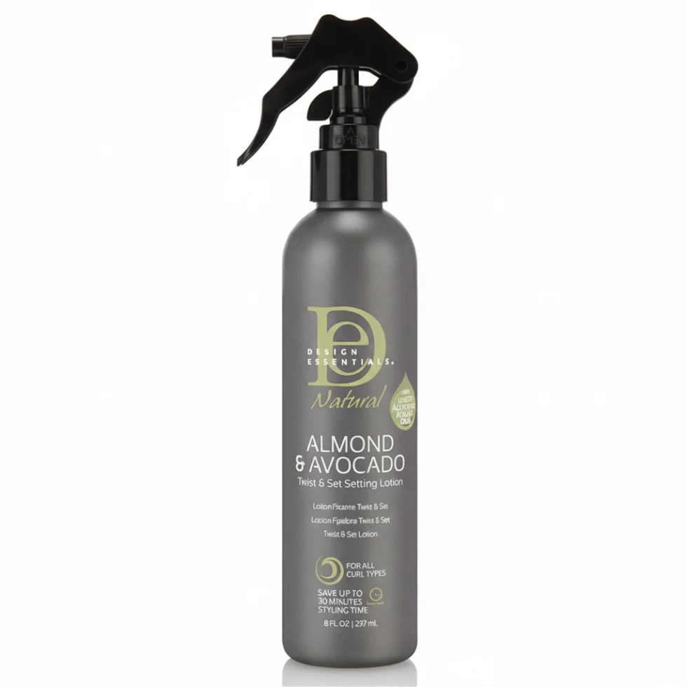 Design Essentials Almond & Avocado Twist & Set Lotion 8oz | Define & Hold