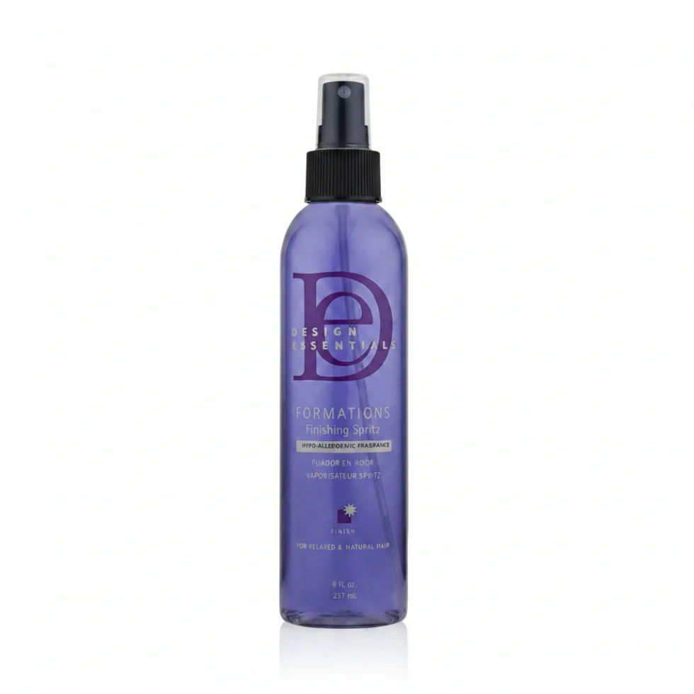 Design Essentials Formations Finishing Spritz 8oz | Firm Hold & Shine Spray