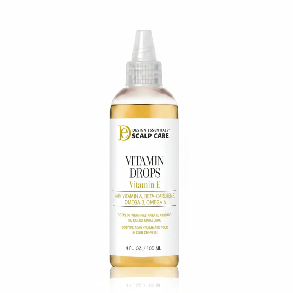 Design Essentials Scalp & Skin Vitamin Drops 4oz | Hydrate & Nourish Care
