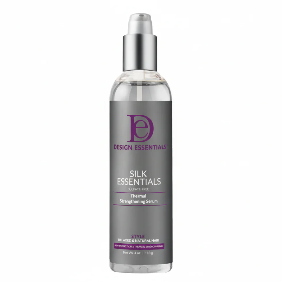 Design Essentials Silk Essentials Heat Protectant Serum 4oz | Shine & Strength