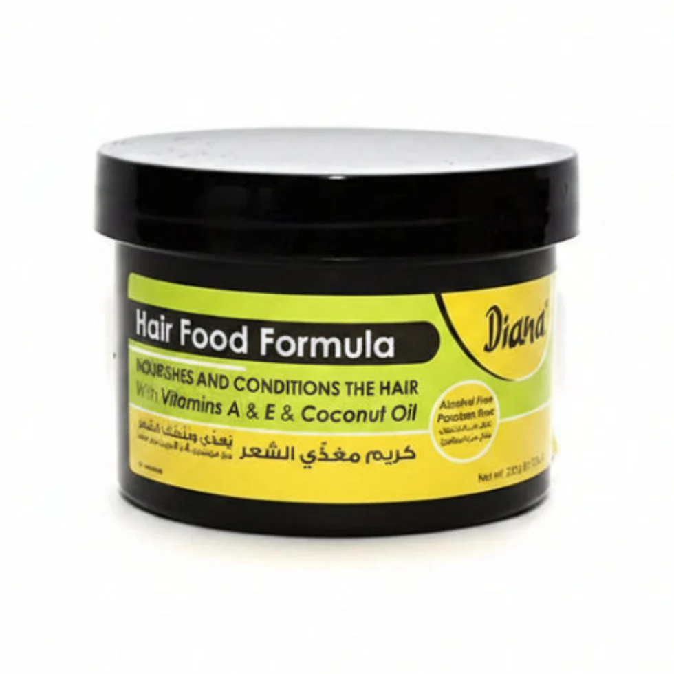Diana Hair Food Coconut Oil 220g | Nourishing Hair Treatment with Vitamins A & E