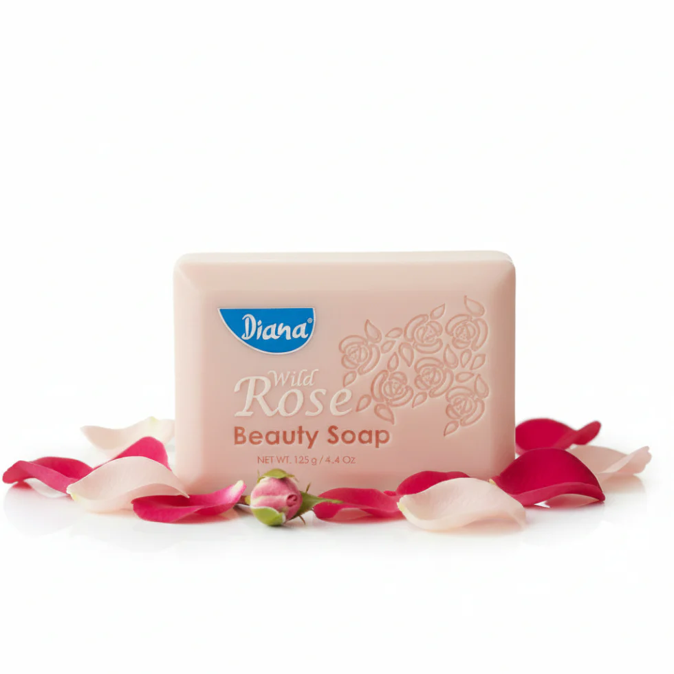 Diana Wild Rose Beauty Soap 125g | Hydrating & Radiant Skin Cleanser