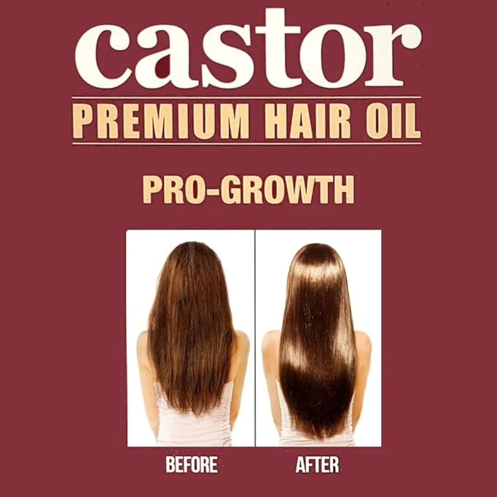 Difeel Castor Pro-Growth Hair Oil 7.1oz | 99% Natural Hair Growth Oil - Image 3