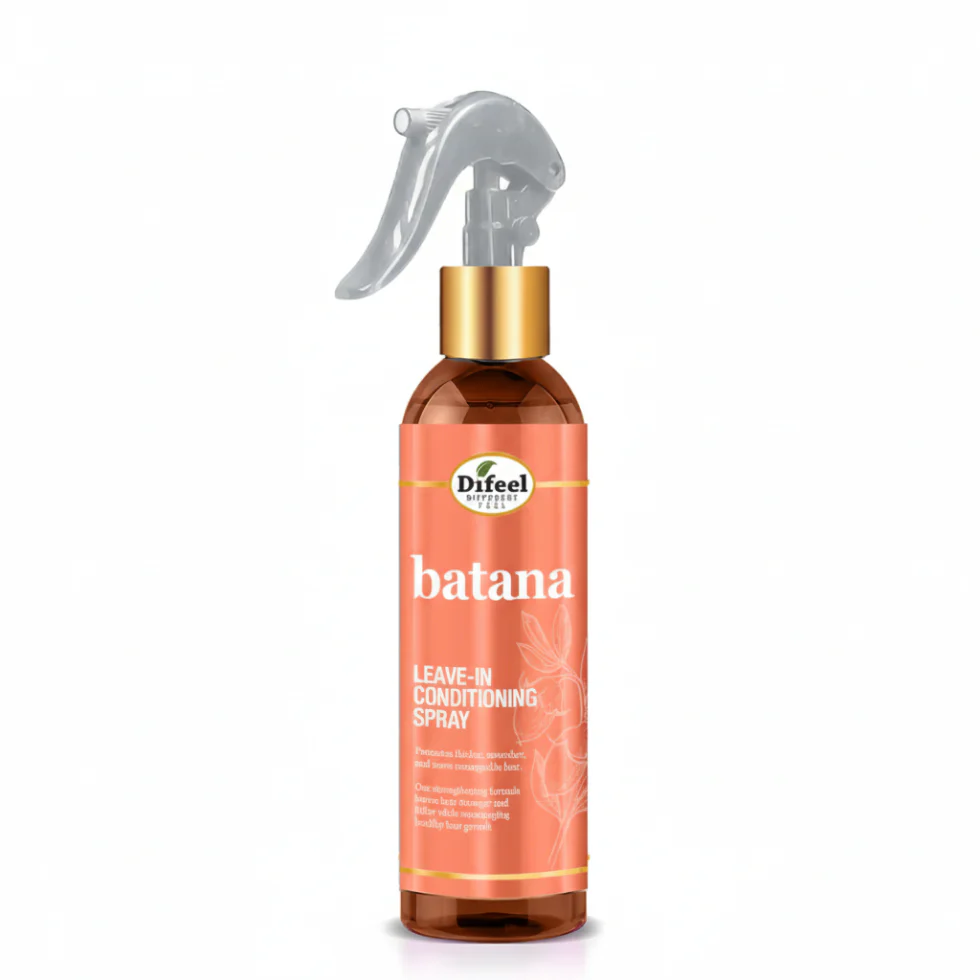 Difeel Batana Leave In Conditioning Spray 8oz | Frizz Control & Smooth Hair