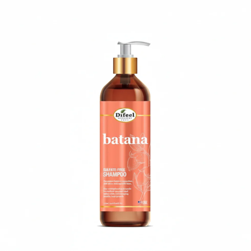 Difeel Batana Sulfate Free Shampoo 32oz | Strength & Hair Growth Care