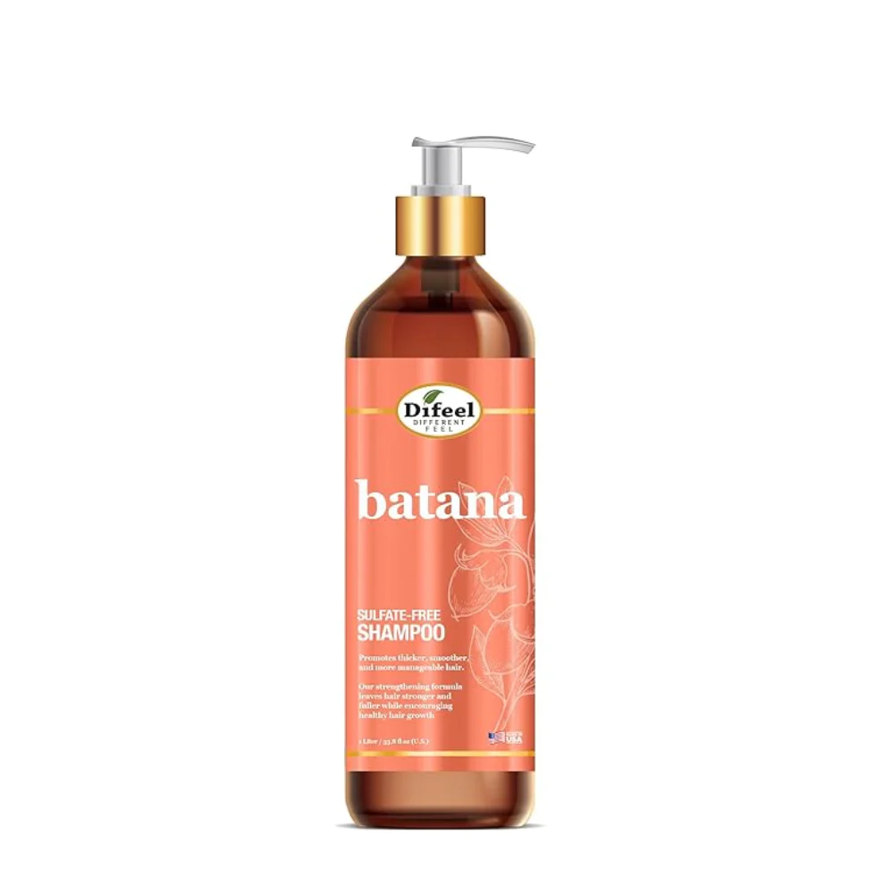 Difeel Batana Sulfate Free Shampoo 33.8oz | Strength & Hair Growth Care